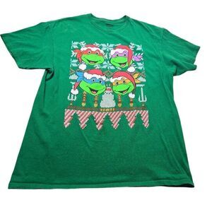 Teenage Mutant Ninja Turtles Christmas shirt, Men L, Woman XL